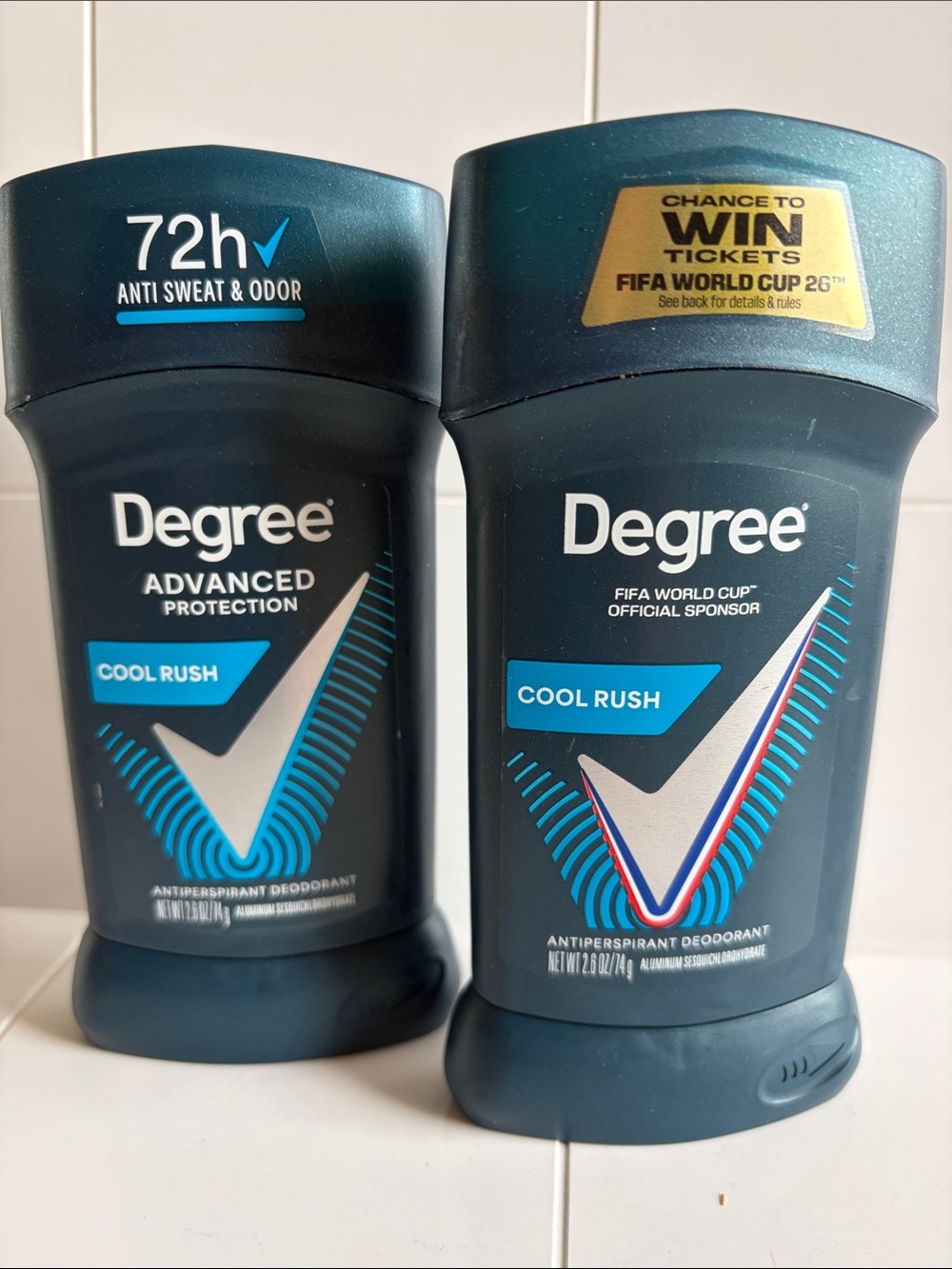 Degree Cool Rush Men’s Antiperspirant Deodorant Stick – Dark Teal
